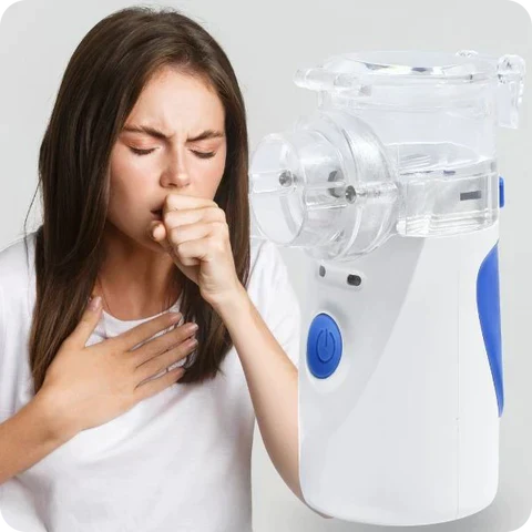 Nebulizador Portátil e Silencioso | Ideal para Tratamentos Respiratórios